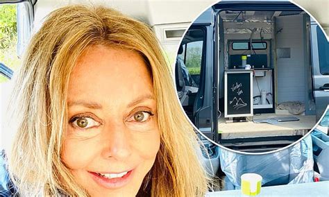 Carol Vorderman has installed a kitchen into her £40,000 van and is ...