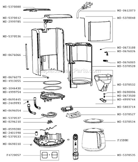 Cuisinart Coffee Maker Parts Diagram | Reviewmotors.co