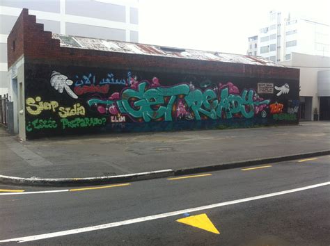 Street art... Wellington, Nz...