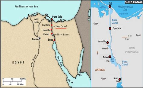 Canal de Suez | La guía de Geografía