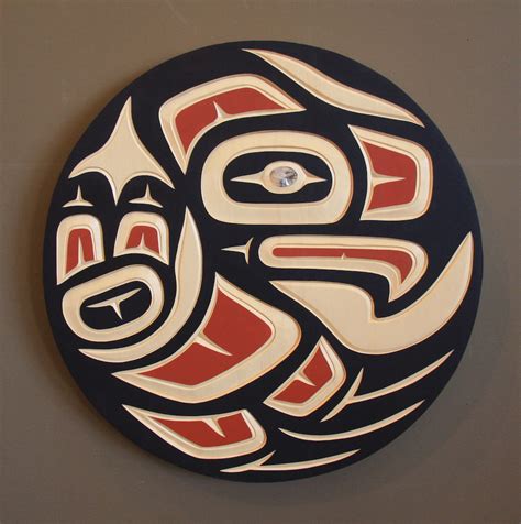 Art Country Canada - Nuu - Chah - Nulth Artist Cedar Wood carvings Original Haida style