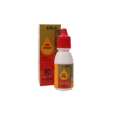 ERLAMYCETIN 1% EAR DROPS 10 ML - Kegunaan, Efek Samping, Dosis dan Aturan Pakai - Halodoc