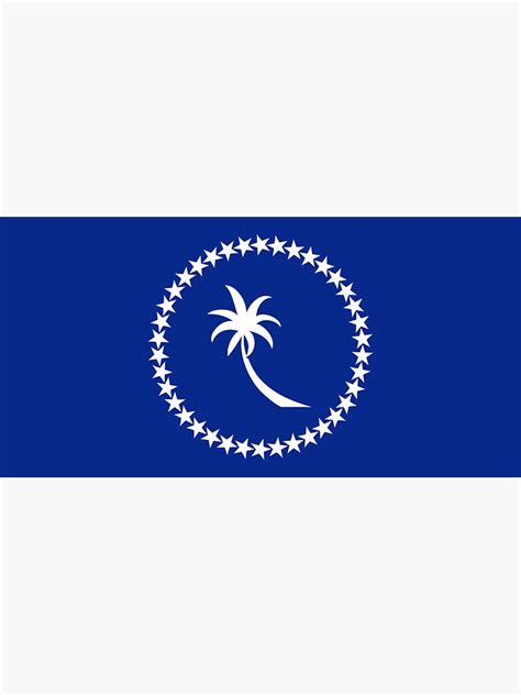 "Flag of Chuuk State " Sticker for Sale by abbeyz71 | Redbubble