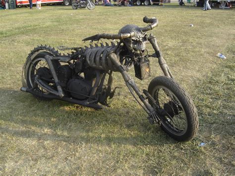 MOTORCYCLE 74: Skeleton motorcycle