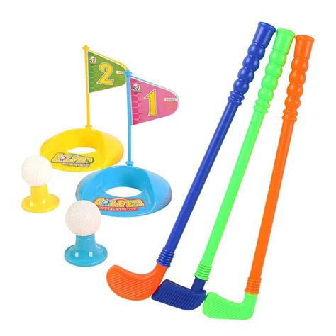 Kids Golf Set, Mini Golf Club Set Outside Early Educational Golf Set Toy for Toddler, Lawn ...