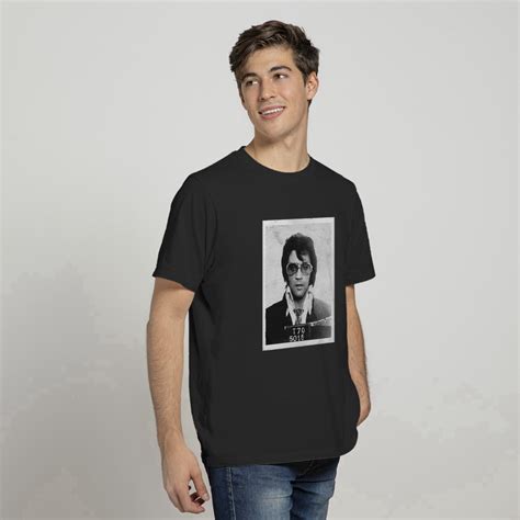 Elvis Presley Mugshot Poster T Shirt - Aopprinter