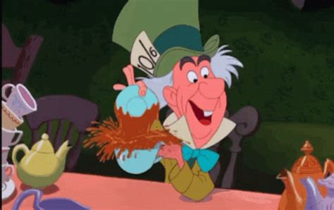 Alice In Wonderland Mad Hatter GIF - Alice In Wonderland Mad Hatter Tea Party - Discover & Share ...