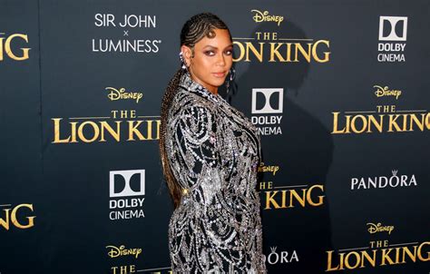 Beyoncé makes a quick appearance at 'The Lion King' world premiere