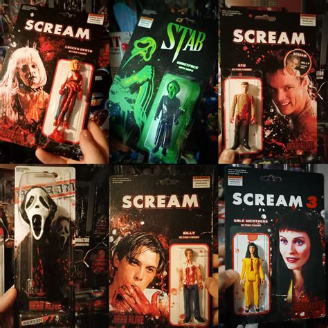 Hey! Here's some custom Scream figures I made. I'm yet to see the new ...