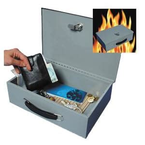 Fireproof Security Safety Deposit Box Protect your documents, lockable ...