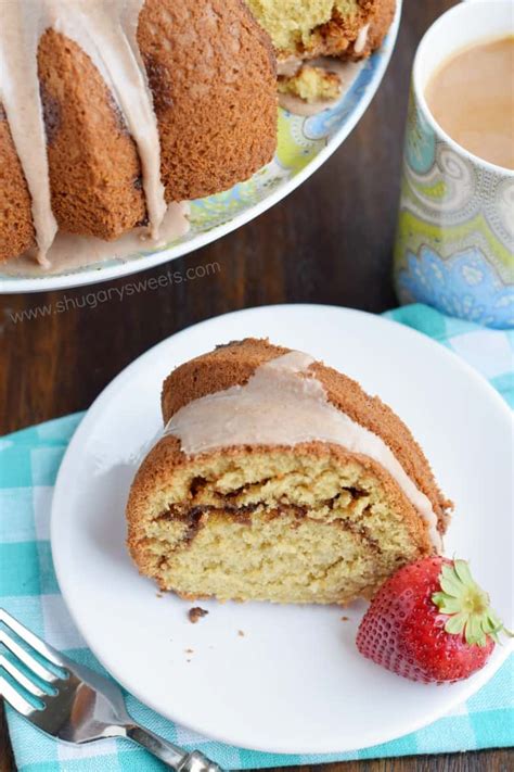 Cinnamon Swirl Bundt Cake - Shugary Sweets