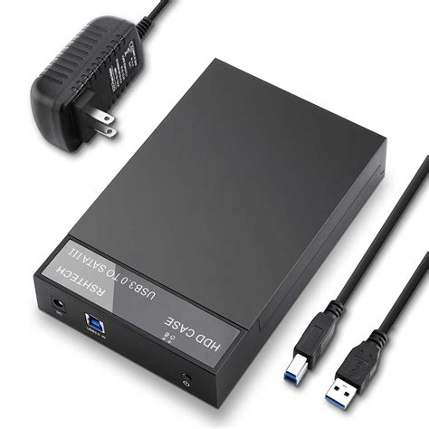 USB 3.0 HDD Enclosure for 3.5" SATA HDD/SSD Up to 16TB (RSH-319)