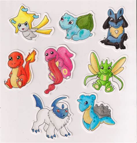 Pokemon Magnets 1 by the-punk-hippie on DeviantArt