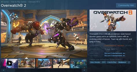 Overwatch 2 Flooded With Negative Reviews On Steam At Launch