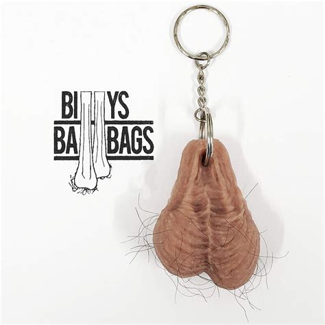 HAIRY Silicone Testicle Ballsack Nuts Keyring Keychain by BILLYSBALLBAGS : Amazon.co.uk ...