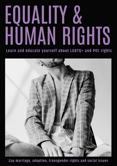 Human rights poster template | Free Photo - rawpixel