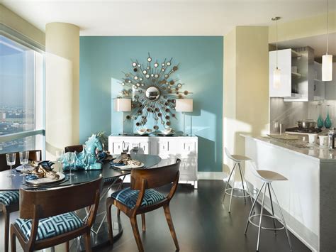 Teal Dining Room