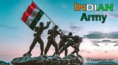 Essay on Indian Army for all Class in 100 to 500 Words in English