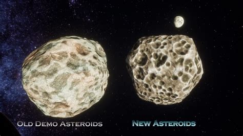 Dev Update – Asteroid Visual Updates and Asteroid Types – Solar Warden