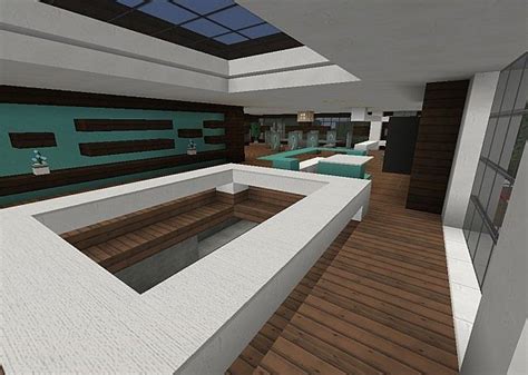 Modern Hillside House Minecraft Map