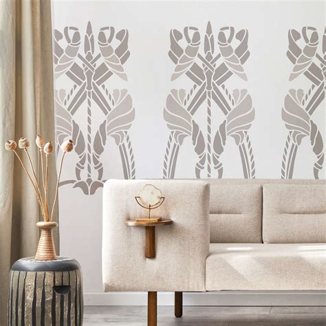 Art Deco Wall Stencils