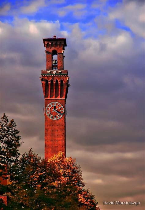 "Clock Tower - Waterbury, Connecticut" by David Marciniszyn | Redbubble