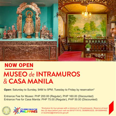 Guide for Casa Manila and Museo de Intramuros | Intramuros Administration