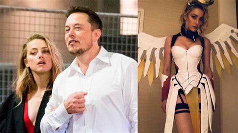 Elon Musk Shares Picture Of Amber Heard, Cosplaying As Mercy From ...