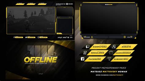 Twitch Overlay Psd