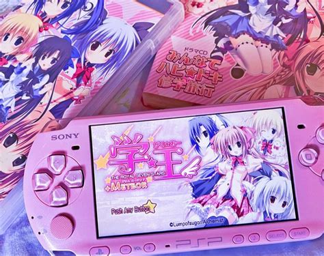 Pin by ꗃ ˖ 𝙢𝙖𝙧𝙖 🍧 ࣪ on ^__^ in 2021 | Kawaii games, Pink psp, Anime core