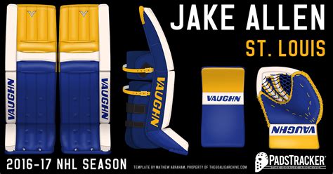 I Love Goalies!: Jake Allen 2016-17 Mask