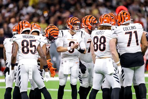 Cincinnati Bengals Fall in Power Rankings Following Week 10 Bye ...