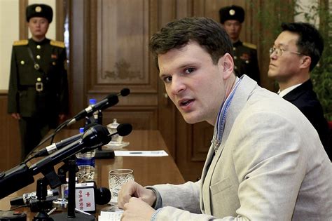 North Korea Claims Otto Warmbier Sought Regime Change - WSJ