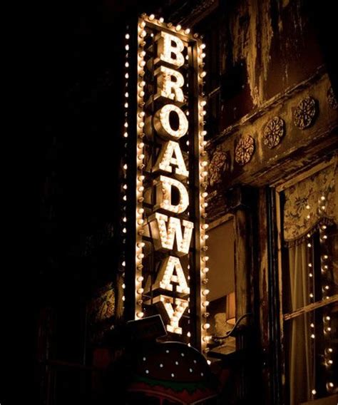 Pin by Ade Robertson on Vision board | Broadway sign, New york broadway ...