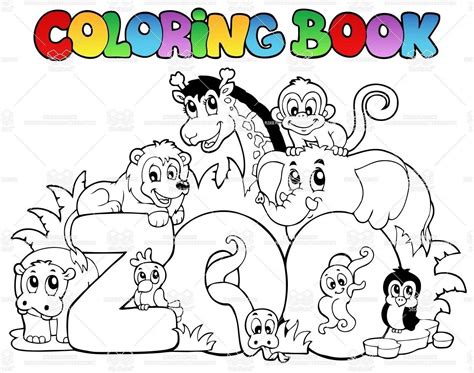 Free Printable Coloring Pages Zoo Animals - Printable Word Searches