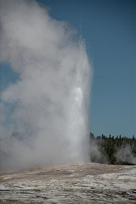 Old Faithful Eruption 1 Photograph by Brian Morefield - Prose Imagery - Fine Art America