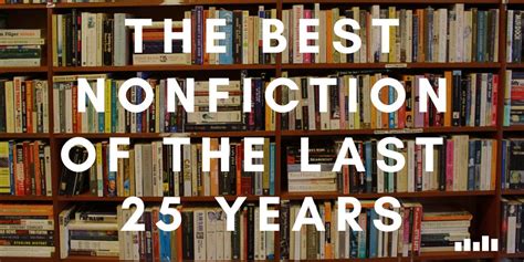 Best Nonfiction Books of the Past 25 Years - Five Books Expert Recommendations