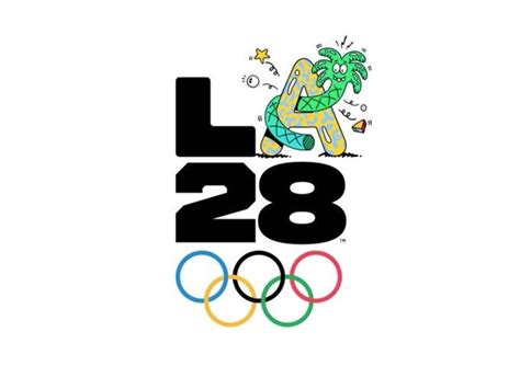 The LA 2028 Olympics has unveiled an ever-shifting logo