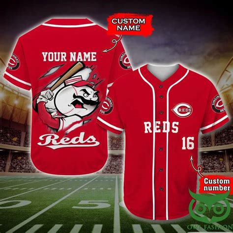 Cincinnati Reds Custom Your Name Baseball Jersey Fi39 – Mlbfcshop.com ...