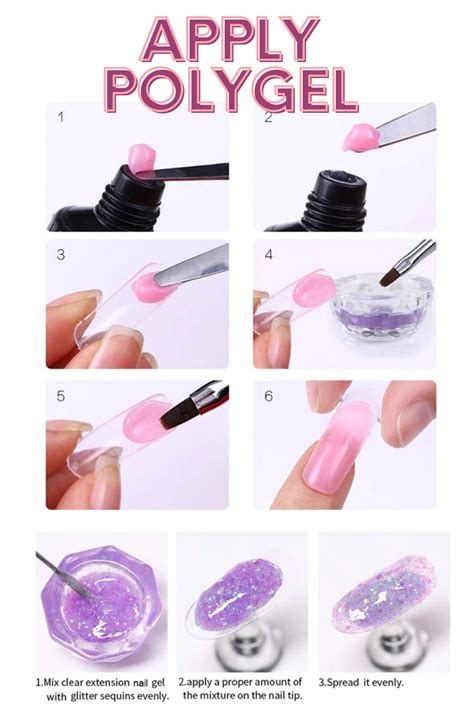 How to apply polygel in 2021 | How to do nails, Polygel nails, Nail drill