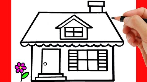 House Drawing Photos Easy - How To Draw A House Easy Step By Step ...