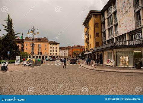 BELLUNO, ITALY MAY 03, 2019: the Historic City Center of Belluno ...