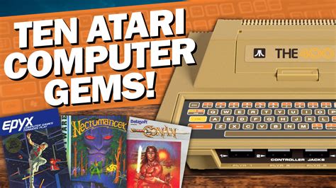 10 Atari 8-bit Computer Games You MUST PLAY on THE400 Mini! – GenXGrownUp