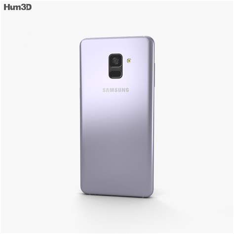 Samsung Galaxy A8 (2018) Orchid Grey 3D model - Electronics on Hum3D