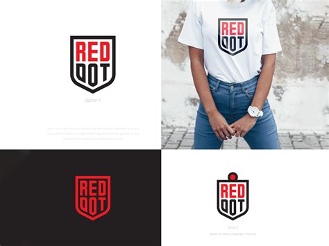 Red Dot Logo Design by Logo Preneur on Dribbble