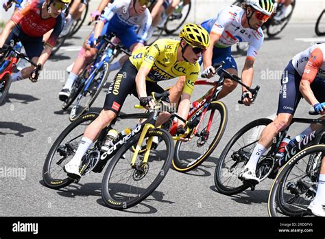 Jonas Vingegaard Denmark Jumbo-Visma mid stage Stock Photo - Alamy