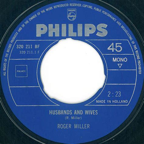 Roger Miller - Husbands And Wives (1966, Vinyl) | Discogs