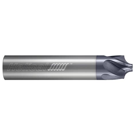 Helical Solutions - Corner Rounding End Mill: 1/8" Radius, 7/16" Dia, 3 Flutes, Solid Carbide ...