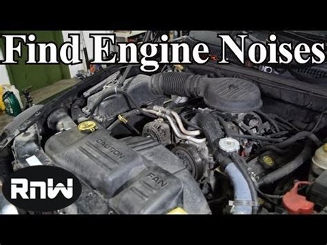 Engine Noise Diagnosis Chart | wordacross.net