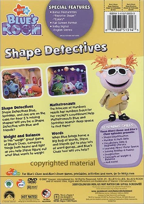 Blue's Clues: Blue's Room - Shape Detectives (DVD 2007) | DVD Empire